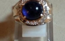 Cincin Batu Royal Blue Safir